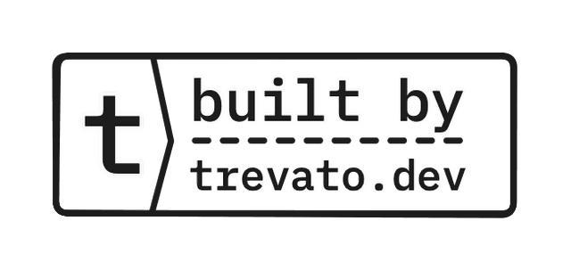 Built by trevato.dev